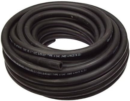 HBD Thermoid 1/2" ID x 50' Long Rubber Air Brake Hose SAE J1402A DOT FMVSS 106