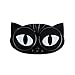 DCI Cat Eyes Contact Lens Case - Travel Mini Contact Lens Case Holder - Eye Care You Will Love (color may vary)