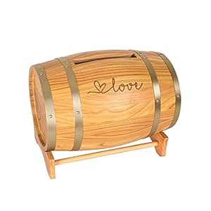 Lovely 77 Love Wine Barrel Card Holder Lovely 77 Love Wine Barrel Card Holder