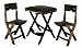 Adams Manufacturing 8590-60-3731 Quik-Fold Cafe Bistro Set, Earth Brown primary