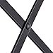 Donner Guitar Foot Stool Height Adjustable Guitar Foot Rest Footstool Black For Classical Guitar