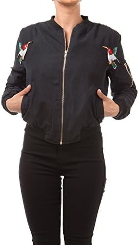 Bangbangusa Women Tiger Par Amour Pilot jacket With Two Side Pockets