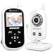 Baby Monitor with Camera and Audio - High Capacity Battery Baby Camera, Video Baby Monitor with Two-Way Audio, Lullaby Player, Night Vision, Up to 960ft Range