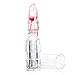 RNTOP Magic Jelly Flower Color Changing Lipstick Makeup Moisturizer Lipstick Lip Gloss (Hot Pink)