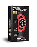 Magikuchen Multifunction Stainless Steel Apple Corer/De-Corer/Slicer/Cutter/Wedger/Chopper/Divider/Peeler with Ergonomic strong Non-Slip Grip Handles for easy coring & cutting satisfaction!