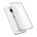 Motorola Moto Z Droid Slim Protective Bumper Case with Hard Plastic Back Cover (Clear)