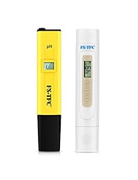 FS TFC   Medidor digital de PH con botón de calibración automática y TDS electrónico de agua