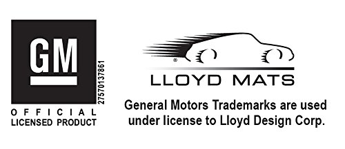 Lloyd Mats 600012 Fits Corvette 2005-2007 2 Piece Ebony Ultimat C6 Logo Mat