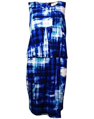Regatta White Women's Abstract Blouson Dress Blue