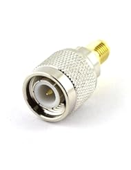 PC Accessory: DGZZI 2-Pack TNC Male to RP SMA Female RF Coaxial Adapter TNC to SMA Coax Jack Connector - DGZZI