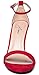 J. Adams Aria, Ankle Strap High Heel Sandal - Red Vegan Suede - 5.5