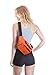 SoJourner Orange Fanny Pack - Festival Packs for men, women | Cute Waist Bag Fashion Belt Bags