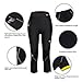 Women Sauna Weight Loss Sweat Pant Fashion Design Slimming Neoprene Hot Body Shaper Leggings (Black Capri-Shorter, 3XL)