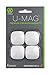 U Brands Signature Dry Erase Board Magnets, 4-Count