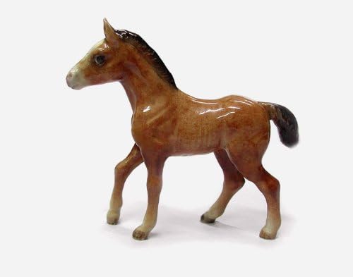 HORSE Bay FOAL steps up MINIATURE New PORCELAIN Northern Rose R236