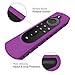 CaseBot Remote Case for Fire TV Stick HD/4K/4K Max (1st Gen)/Fire TV Stick (3rd Gen)/Lite - Anti-Slip Shockproof Silicone Cover for Alexa Voice Remote (2nd & 3rd Generation), Purple