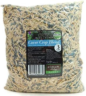 Cover Crop Seed Blend by Eretz (3lb) - CHOOSE SIZE! Willamette Valley, Oregon Grown, Non-GMO, No Fillers, No Weed Seeds.
