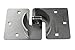 Hidden Shackle Padlock and Hasp Includes Bolts - Heavy Duty Cargo Trailer, RV or Van Lock - Vending Machines and Storage Buildings