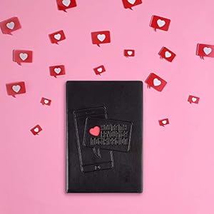DOODLE Beeping Love Premium Diary Notebook (4.75 X 7 Inches, 80 GSM, 192 Ruled Pages) Gift for Valentine