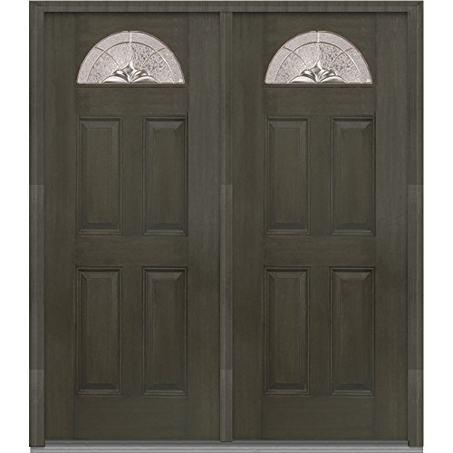 National Door Company ZA02613R Fiberglass Mahogany, New