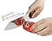 Combo Knife sharpener and salad chopper by Tachef - 2 Stage Diamond Coated Sharpening wheel system – sharpens dull knives quickly – safe and easy to use