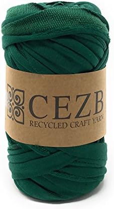 T-Shirt Yarn Bulky Fettuccini Zpagetti Style Elastic Strong Cloth T Shirt Trapillo Yarn Ball for Knitting Sewing Crocheting Bags Bowls DIY Handicraft and Home décor Projects -Small Size - Yarn#626