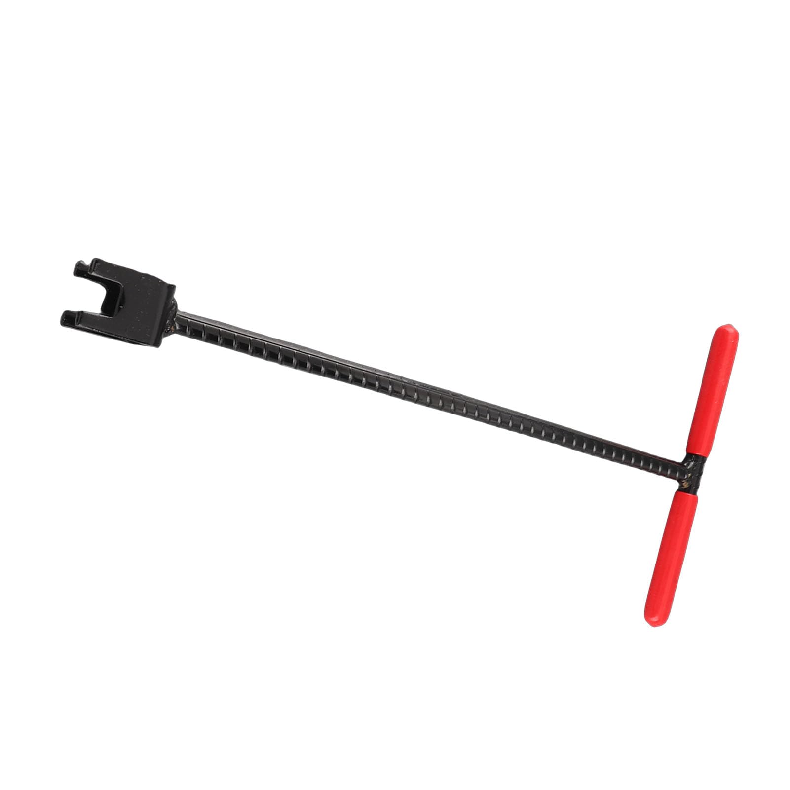 Pssopp 16 Inch Steel T Handle Water Meter Key, 4-Way Multi-Functional Curb Valve Shutoff Key for Main Water Meter