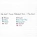 uniball™ Vision Rollerball Pens, Fine Point (0.7mm), Assorted Colors, 4 Pack