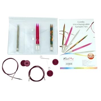 Knitting Pins: Circular: Interchangeable: Sampler Set: I