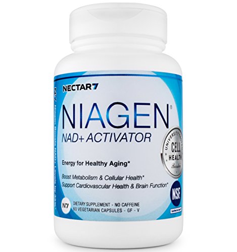Nectar7 Niagen Nicotinamide Riboside (NR) Vegetarian Capsules with NAD+ Activator, 30 Day Supply Nectar7 Niagen Nicotinamide Riboside (NR) Vegetarian Capsules with NAD+ Activator, 30 Day Supply
