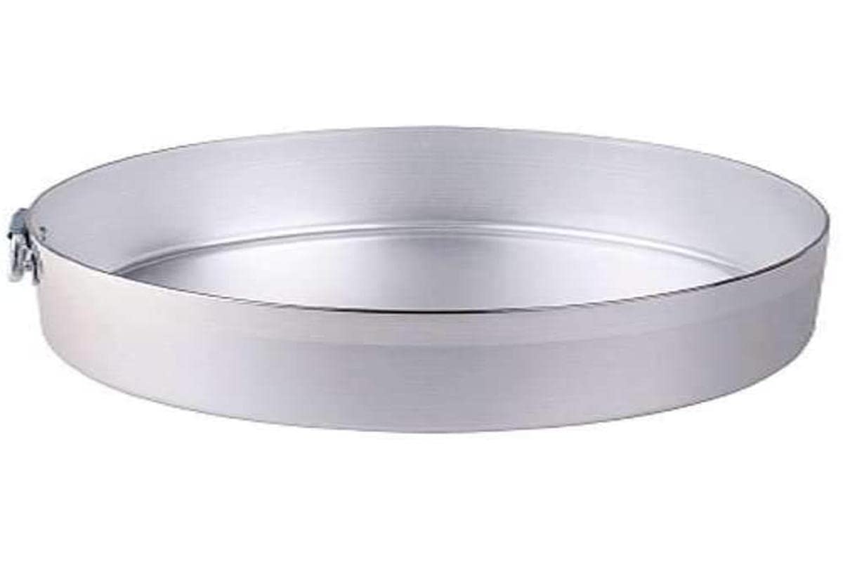Pentole Agnelli Family Cooking Aluminium Cylindrical Cake Mould with Ring, Diameter 20 Cm, Silver, One Size