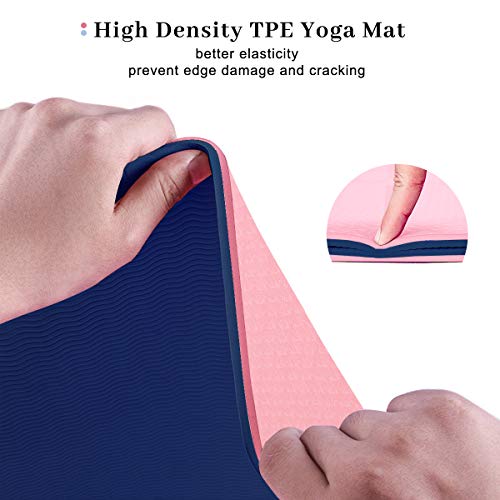 Outry Yoga Mat Non Slip,1/4 \