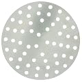 Winco APZP-7P, 7-Inch Aluminum Perforated Pizza Disk with 36 Holes, Pizza Screen