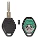 SCITOO 1X Keyless Entry Remote Head Chip Key FOB Transmitter 3 Button Replacement fit for BMW Series 315MHz LX8 FZV
