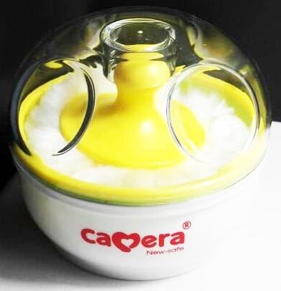 New package Baby Powder Puff Kit @Camera (Yellow) x1 pcs.
