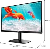 AOC 22B2AM 22 Inch FHD Monitor 75Hz 4ms VA HDMI VGA Frameless Speakers view 7