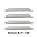 Hisencn Parts Kit for Charbroil 6 Burner 463230515, 463230514, 463230512, 463230513 Grills, Grill Burner, Heat Plate, Crossover Tubes, Igniter Repair for Charbroil Gas Grills, G431-0300-W2a