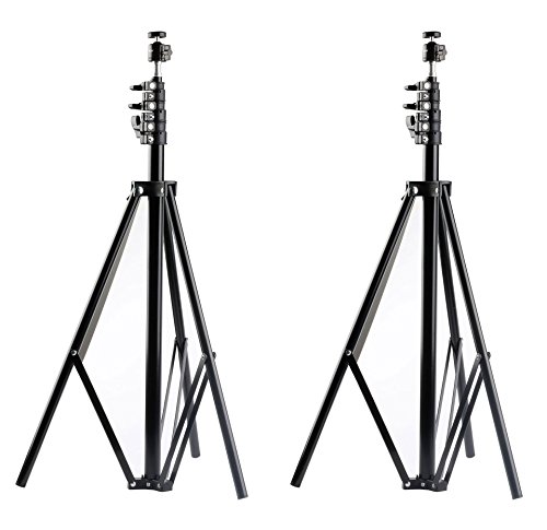 MDW 2 Pcs Adjustable Light Stands for HTC Vive/Vive Pro 102 inches/260centimeters with 1/4 Tripod Mini Ball Head for HTC Vive Base Station, Photo and Video New Version