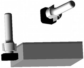 Whiteside Router Bits 2640 Laminate Trim Bit With Square Bearing
