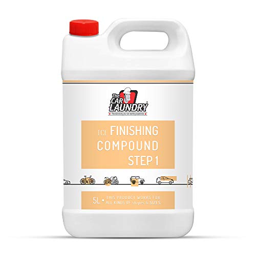 The Car Laundry Step 1 Rubbing/Finishing Compound for Super High Glossy Finsh – 5 KG