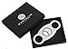 Mantello Perfect Cigar Cutter Stainless Steel Double Blades in Gift Box