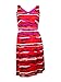 Anne Klein Women's Printed V Neck Fit and Flare Dress