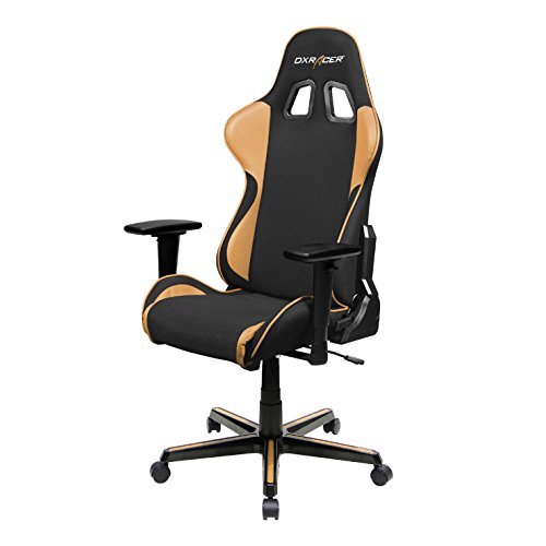DXRacer FH11/NC Black Brown Formula Series Racing Bucket Seat