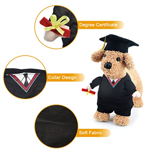 Pet Graduation Caps and Gown, Summer Graduation Costume with