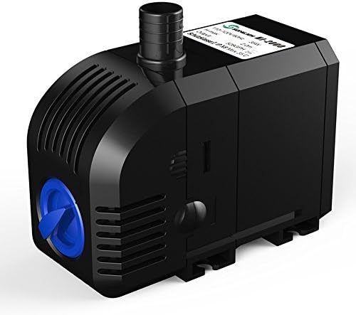 SONGJOY 528 GPH Submersible water Fountain Pump 35W for Outdoor Pond Aquarium Fish Tank Hydroponics With 4.9ft Power Cord