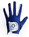 Golf Gloves Junior Kids Youth Toddler Boys Girls Left Hand Right Hand Dura Feel White Blue Red Yellow Golf Glove Extra Value 2 Pack Age 4-11 Years Old (Large(Age 7-8) Blue, Worn on Left Hand)