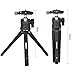 Mini Metal Tripod - Ulanzi Tabletop Travel Tripod with Ball Head Quick Release Plate for Canon Nikon Sony A7 A9 DSLR Cameras Camcorders Smartphone Youtuber Vlogger Gear Tripod Selfie Stick