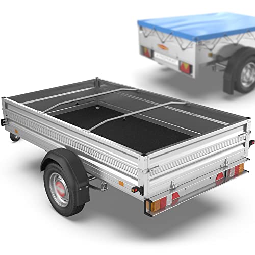 Tarpofix® Anhänger Planenbügel Flachplanenbügel 100-145 cm 2er Set Alu