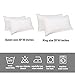 Edilly 12 Pack Pillowcases- Queen White- Ultra-Soft Brushed Microfiber Pillower Cover- Wrinkle, Fade, Stain Resistant- For Home, Hotels and Hospital Use