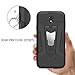 ykooe Galaxy J7 Pro Case, (Silicone Series) Heavy Duty Protection Hybrid Shockproof Dual Layer Protective Case Cover With Stand Samsung Galaxy J7 Pro - Black